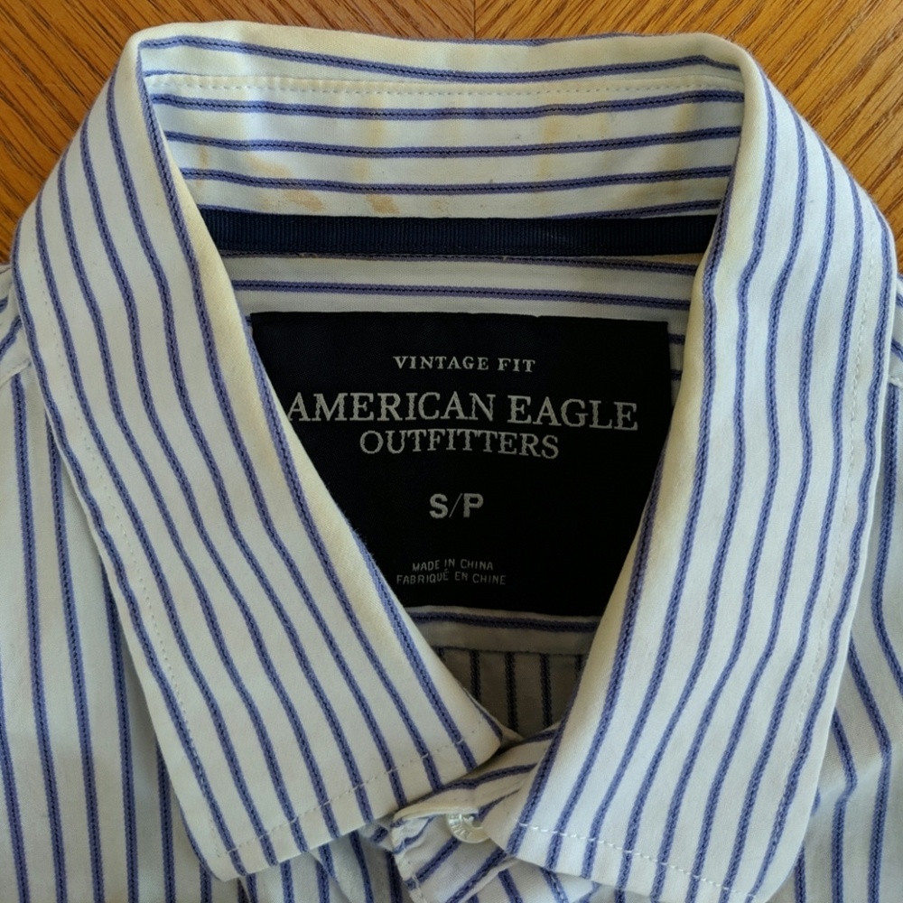 Mens American Eagle Casual Button-Up Shirt - Picture 3 of 6
